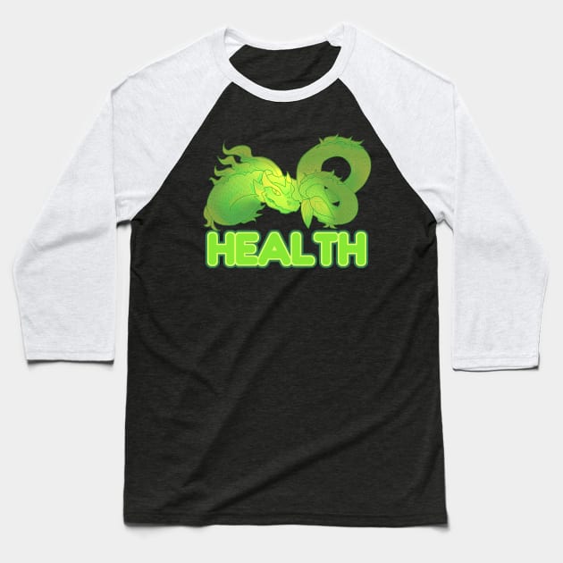 Money Wish Smole Illustration for this next new year 2024 of earth green dragon Baseball T-Shirt by WiliamGlowing